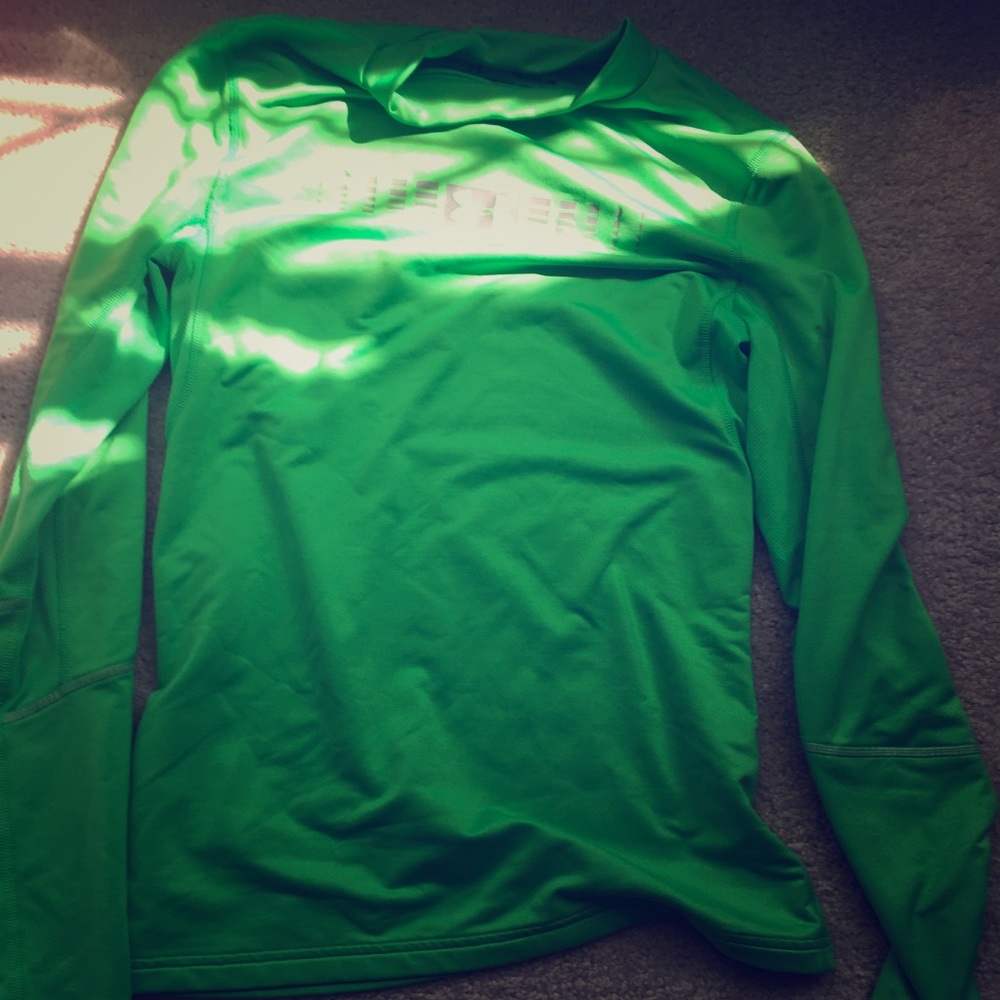Under armor xl youth t-shirt neon green